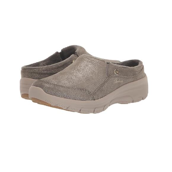 NEW Skechers Martha Stewart Easy Going Comfy Feeling Clog Shoes Olive Womens 5 - Picture 1 of 12